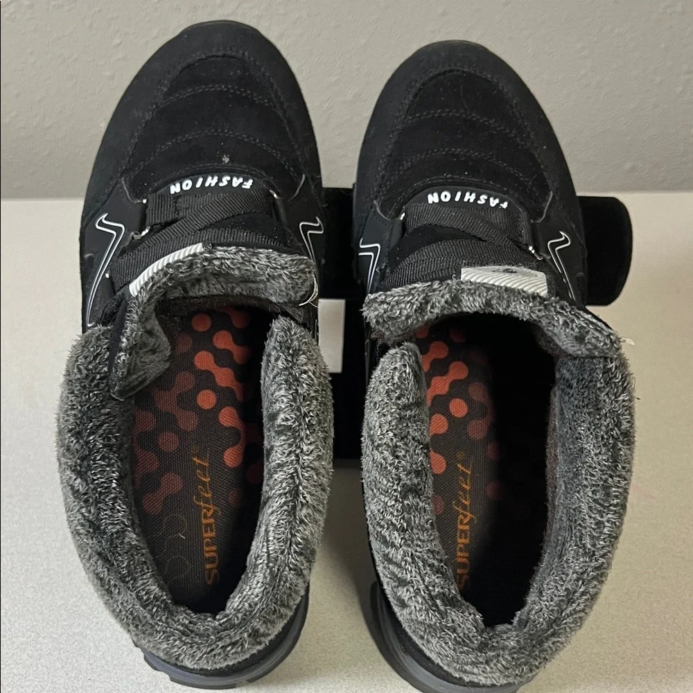 Men's Black and Gray Sneakers